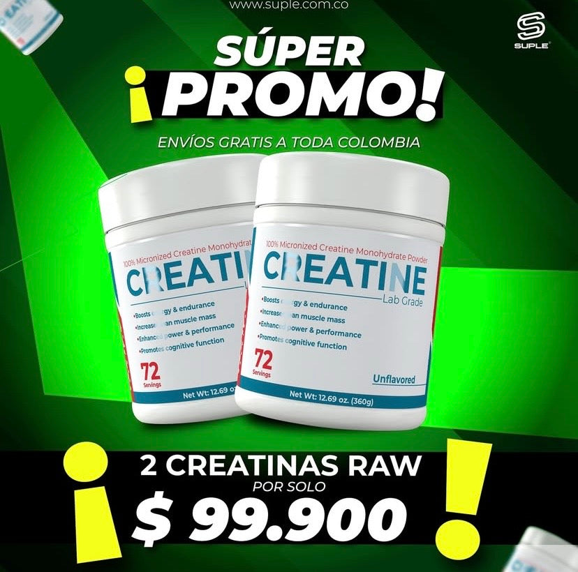 Promoción 2 Creatinas
