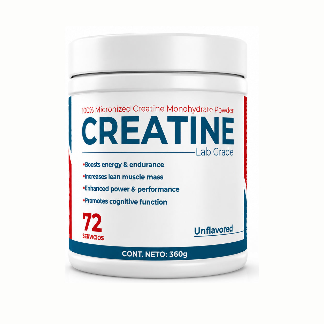 Creatina RAW Series Lab 72 Servicios