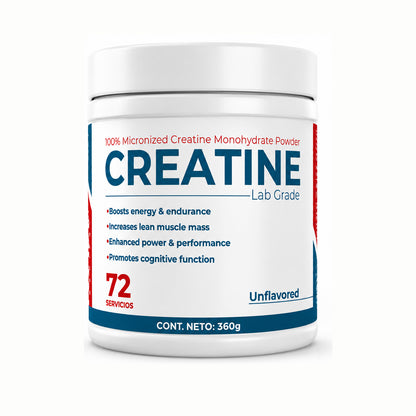 Creatina RAW Series Lab 72 Servicios