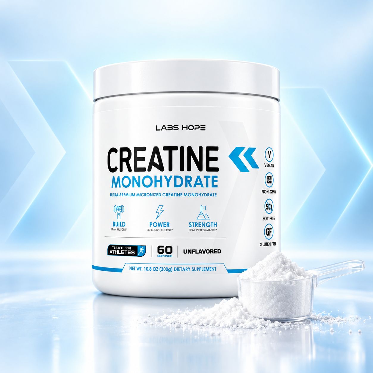 Creatina Monohidratada LabsHope 300g