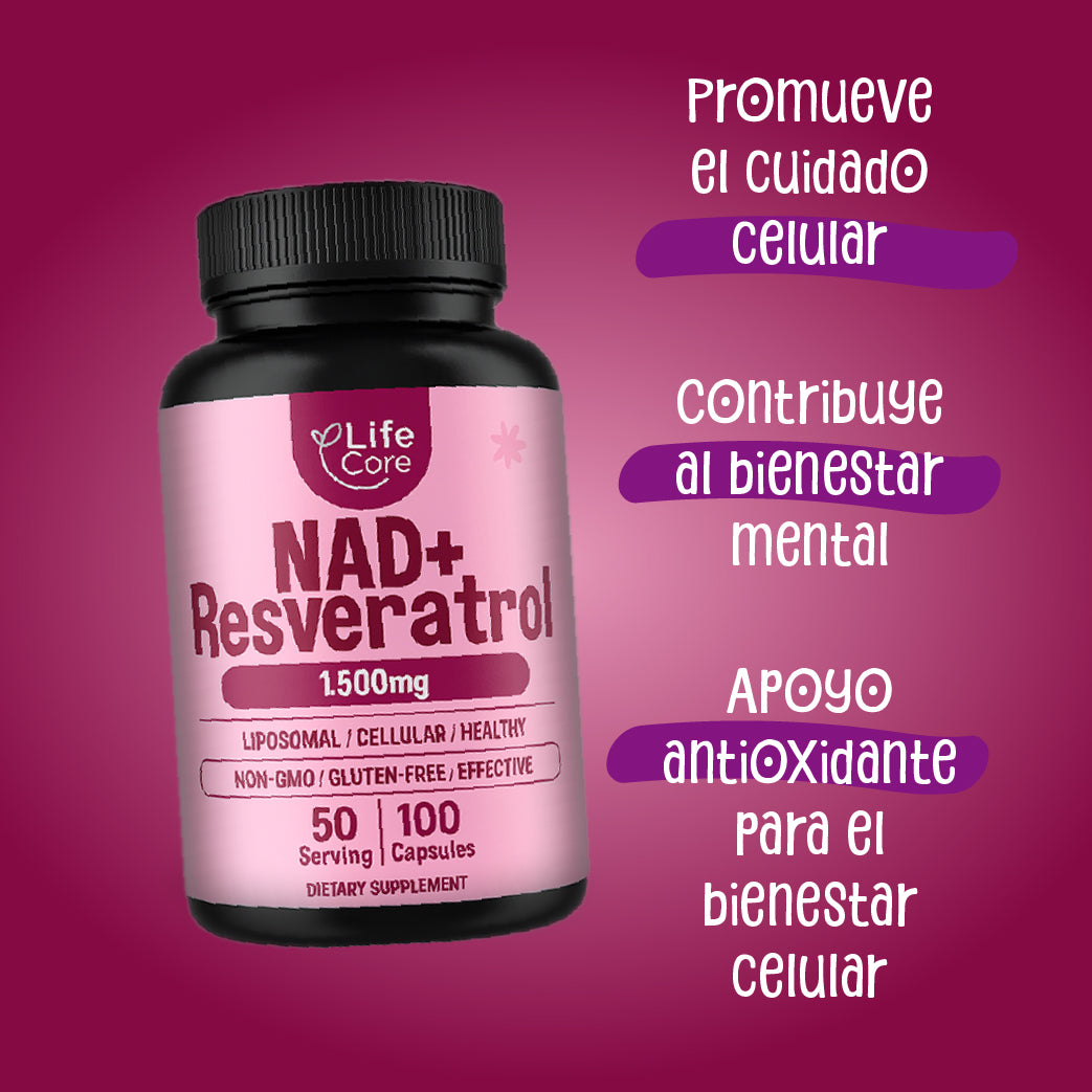 NAD+ RESVERATROL LIFECORE