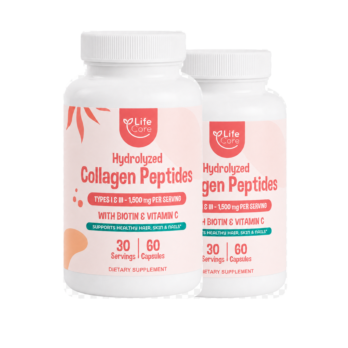 Colágeno Marino Hidrolizado + Biotina y Vitamina C – 60 cápsulas