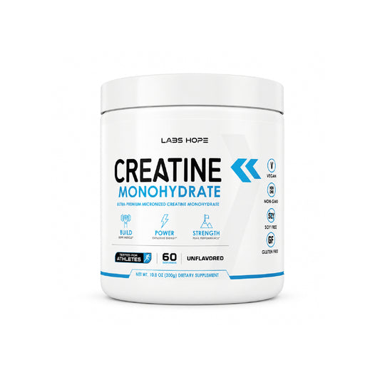 Creatina Monohidratada LabsHope 300g | 60 Servicios